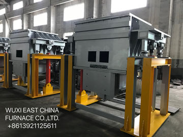 جودة  Cored Induction Copper Brass Bronze Melting Furnace , Upcasting Continuous Frequency Induction Furnace مصنع