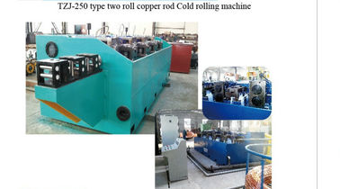 110kw Motor Power Two Roll Mill Machine High Efficient For Copper Rod
