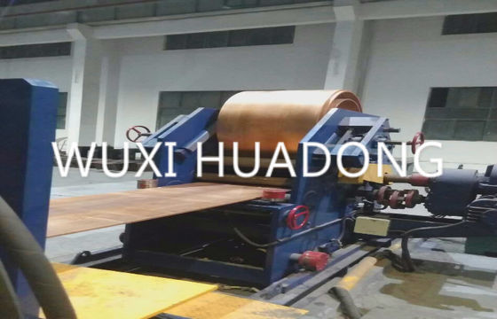 النحاس قطاع بلاست آلة صب المستمر الأفقي مع ذوبان وعقد الفرن